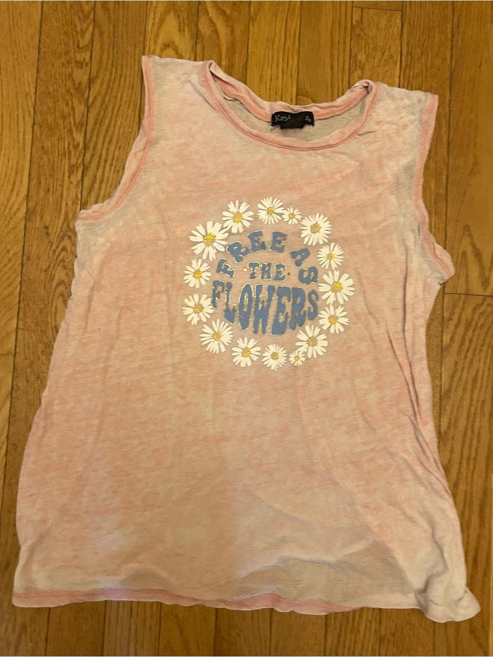 Big Girls Kandy Kiss “Free as the Flowers” Sublimation Tank XL